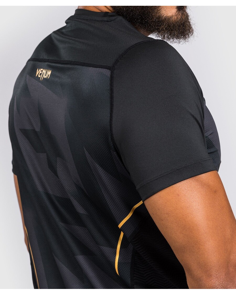 Μπλουζάκι Venum ξυράφι ξηρής τεχνολογίας - μαύρο/χρυσό