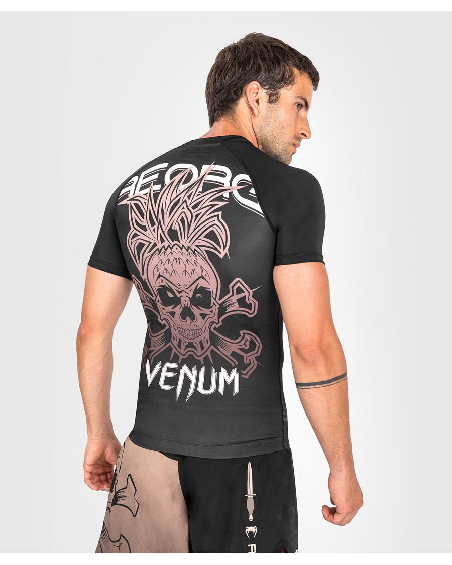 Venum Reorg Rashguard - Korte ærmer - Sort
