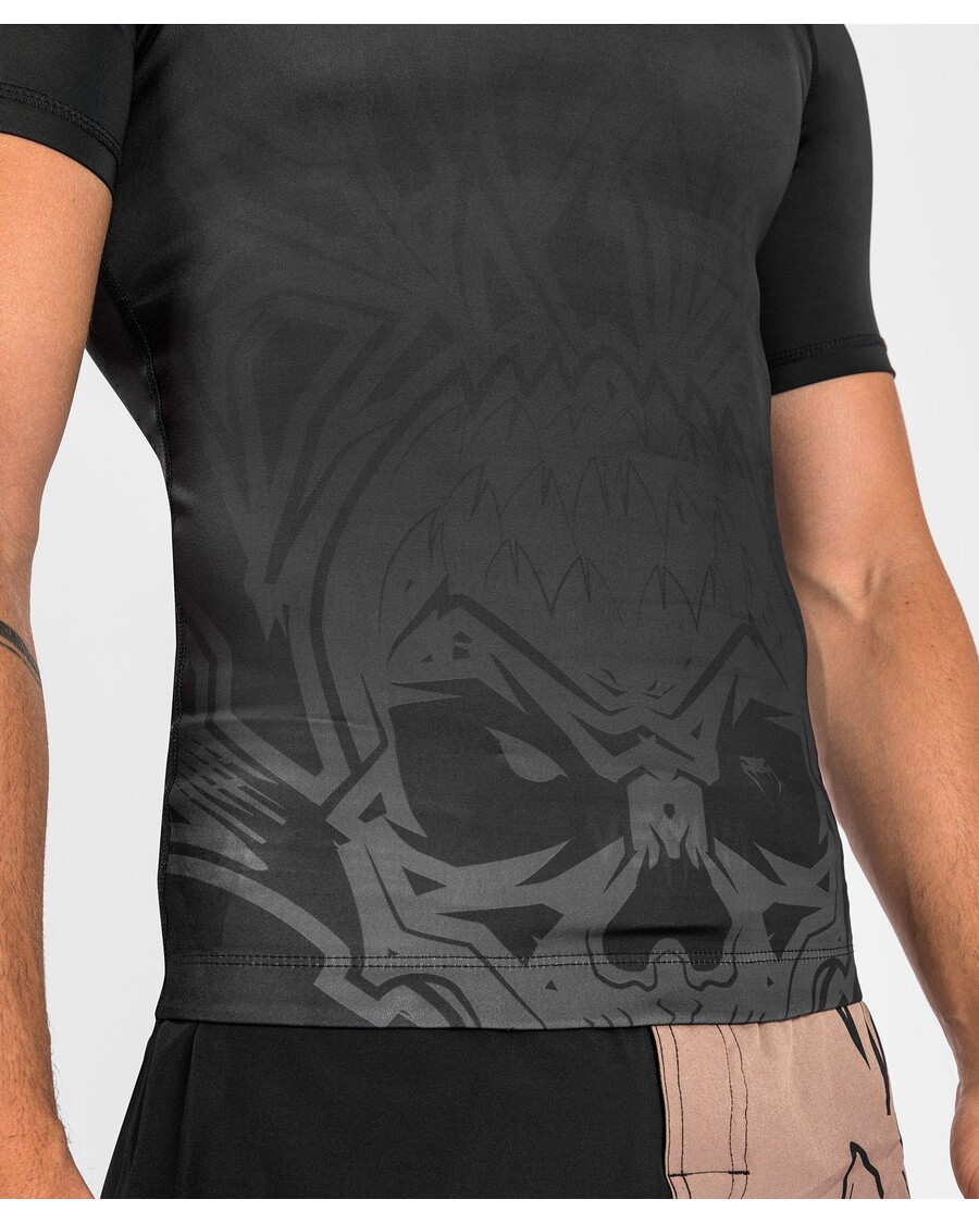 Venum Reorg Rashguard - Korte ærmer - Sort