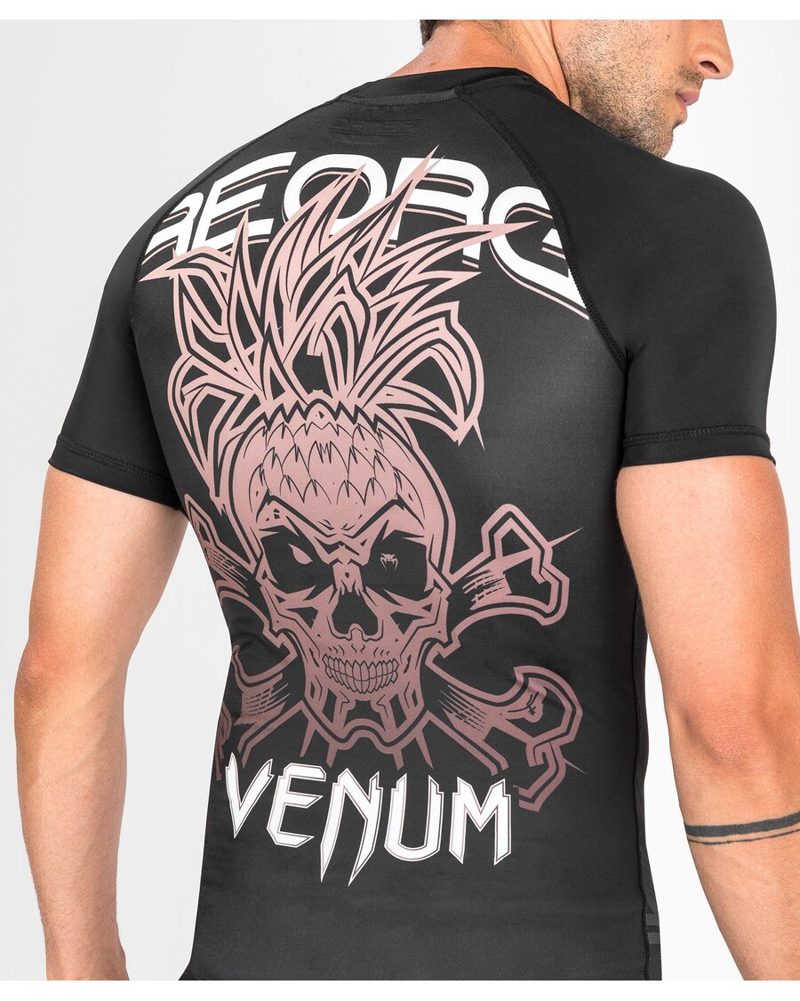 Venum Reorg Rashguard - Korte ærmer - Sort
