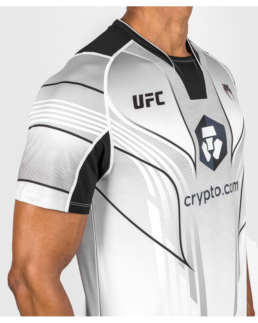 Maglia Da Uomo Ufc Venum Personalizzata Authentic Fight Night 2.0 - Bianca