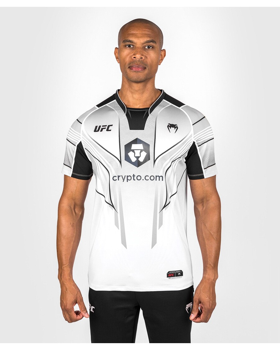 Maglia Da Uomo Ufc Venum Personalizzata Authentic Fight Night 2.0 - Bianca