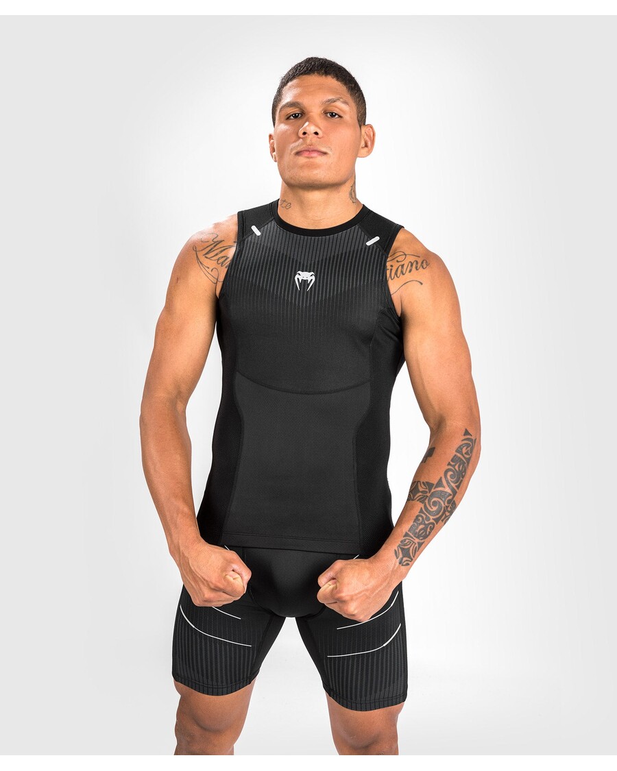 Venum ラッシュガード ノースリーブ バイオメカ - ブラック/グレー