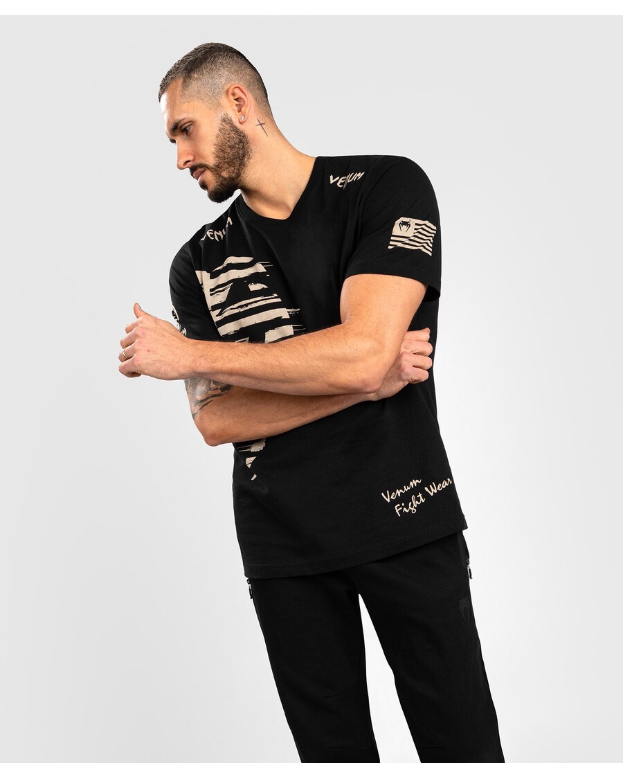 Venum ジャイアント USA T シャツ - レギュラー フィット - ブラック