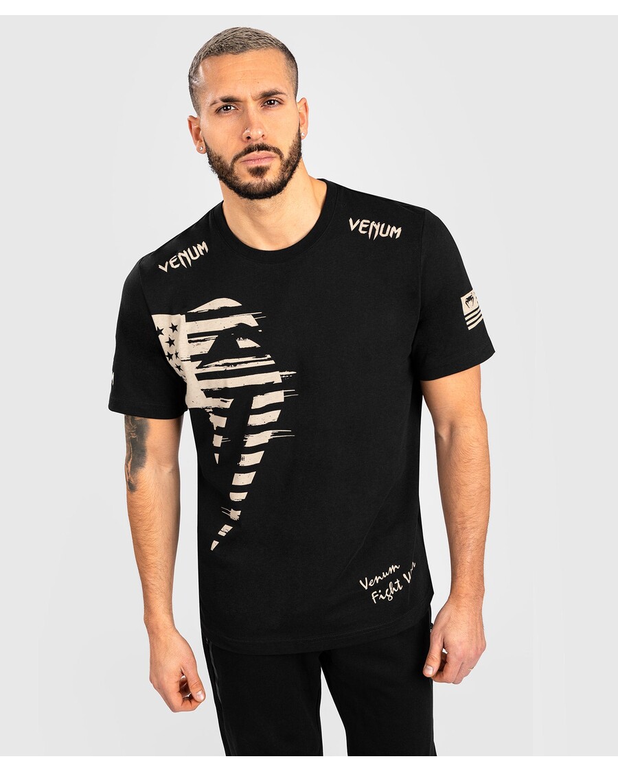 Venum Giant Usa T-shirt - Regular Fit - Sort