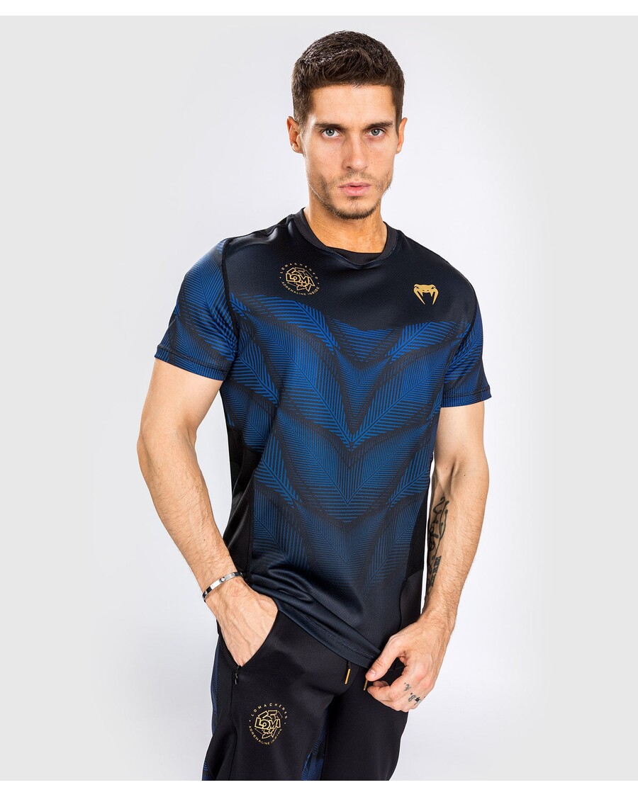 Venum Phantom Loma Dry Tech Majica - črno/modra