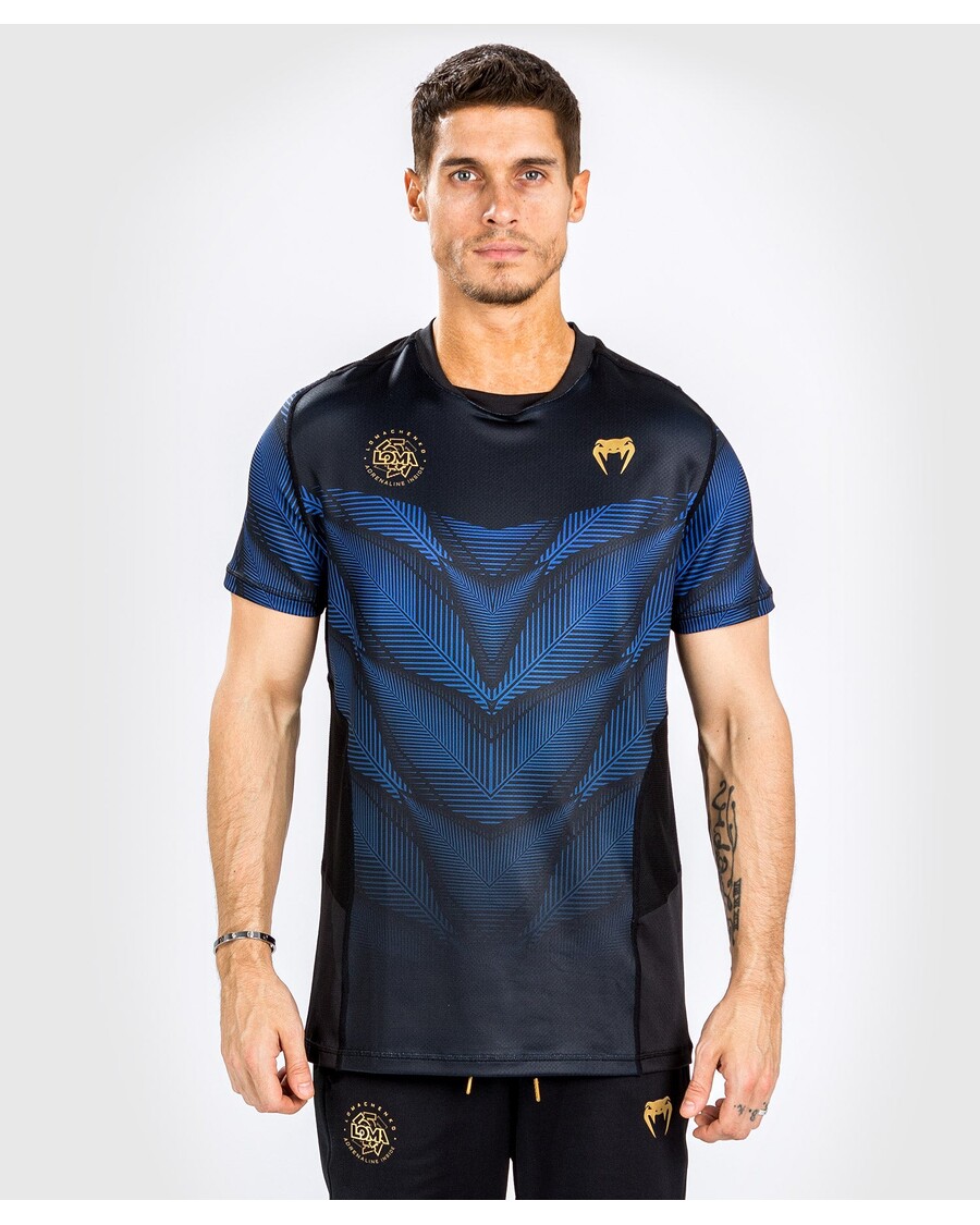 Venum Phantom Loma Dry Tech Majica - črno/modra