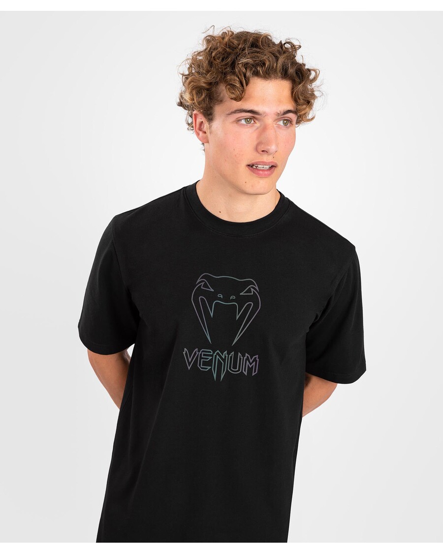 Venum Klasik Tişört - Siyah/siyah Yansıtıcı