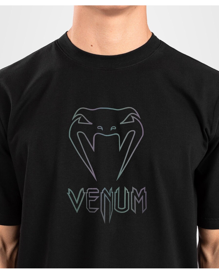 Venum Klasik Tişört - Siyah/siyah Yansıtıcı