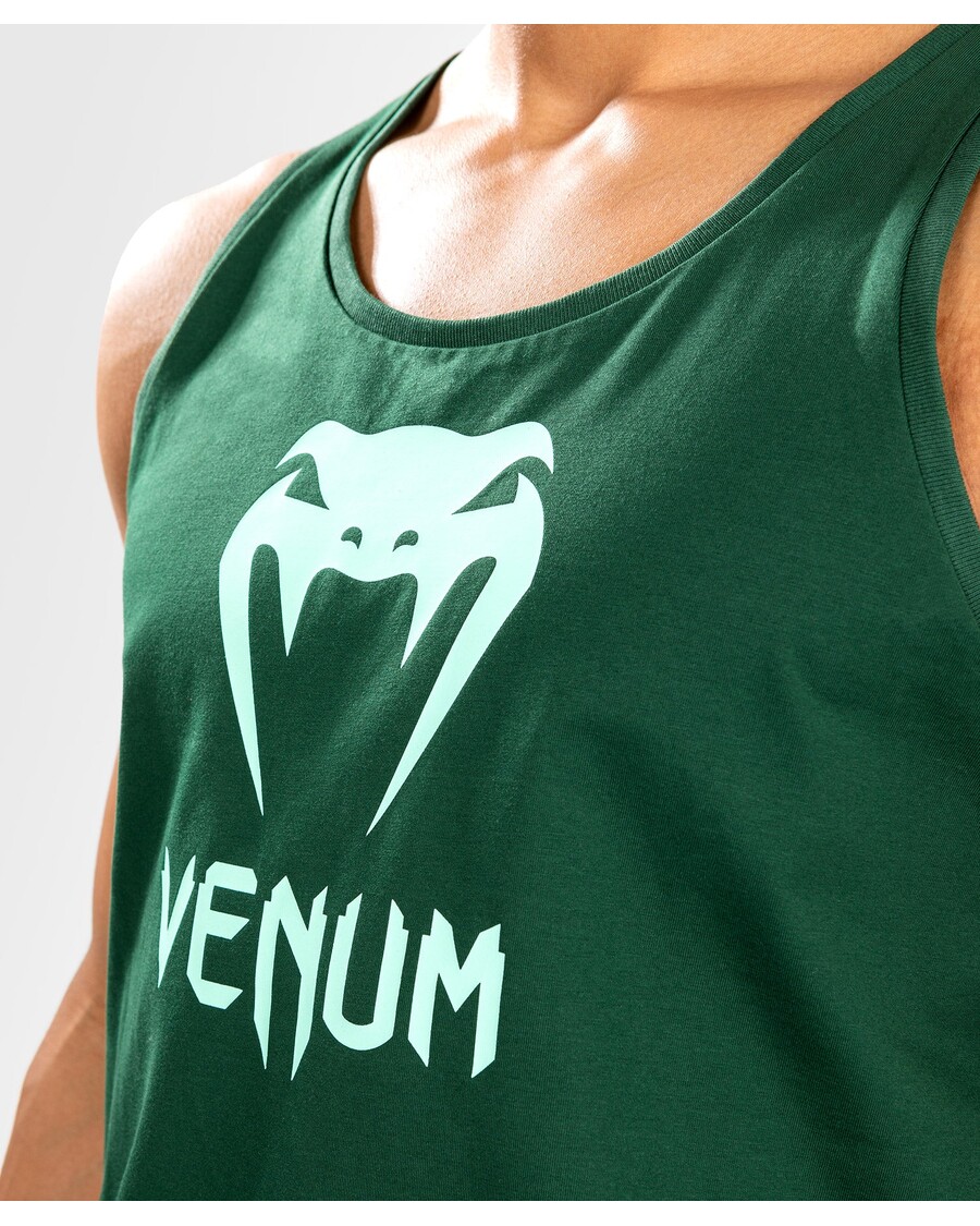 גופיית Venum קלאסית - ירוק כהה/טורקיז