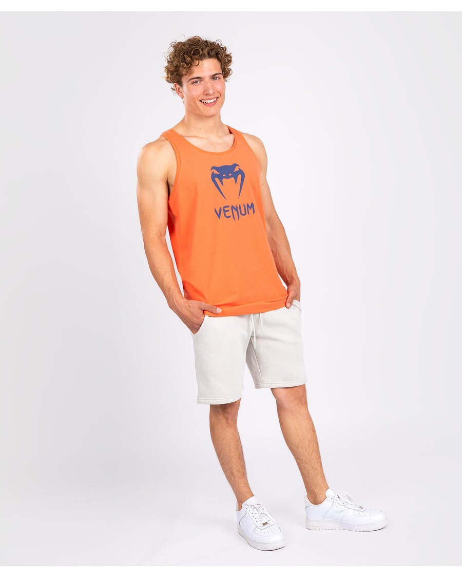 גופיית Venum קלאסית - כתום/כחול נייבי