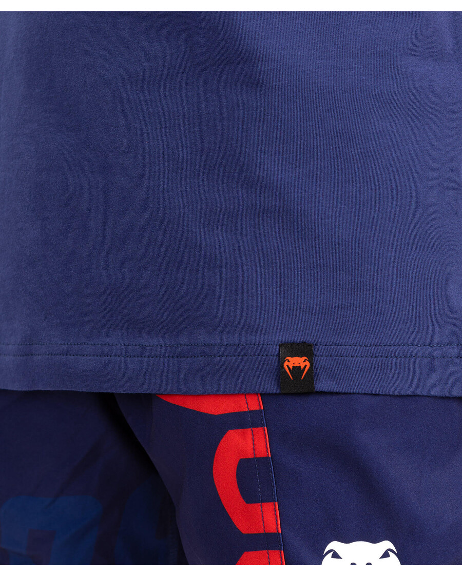Venum Classic Tank Top - Navy Blue/Orange
