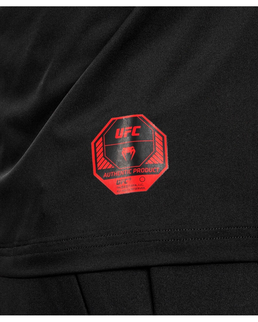 تي شيرت UFC Adrenaline By Venum Fight Week للرجال ذو التقنية الجافة - أسود