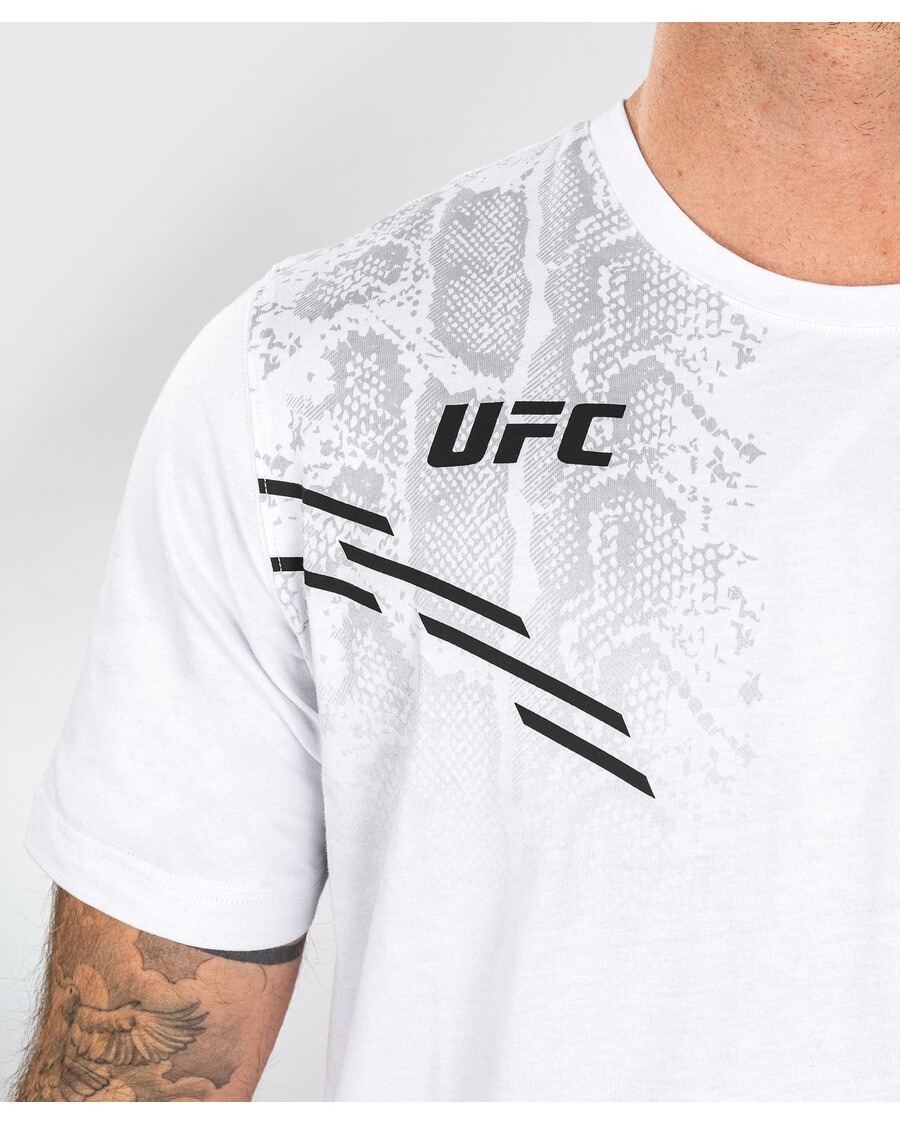 Мужская футболка с короткими рукавами UFC Adreline By Venum Replica - белая