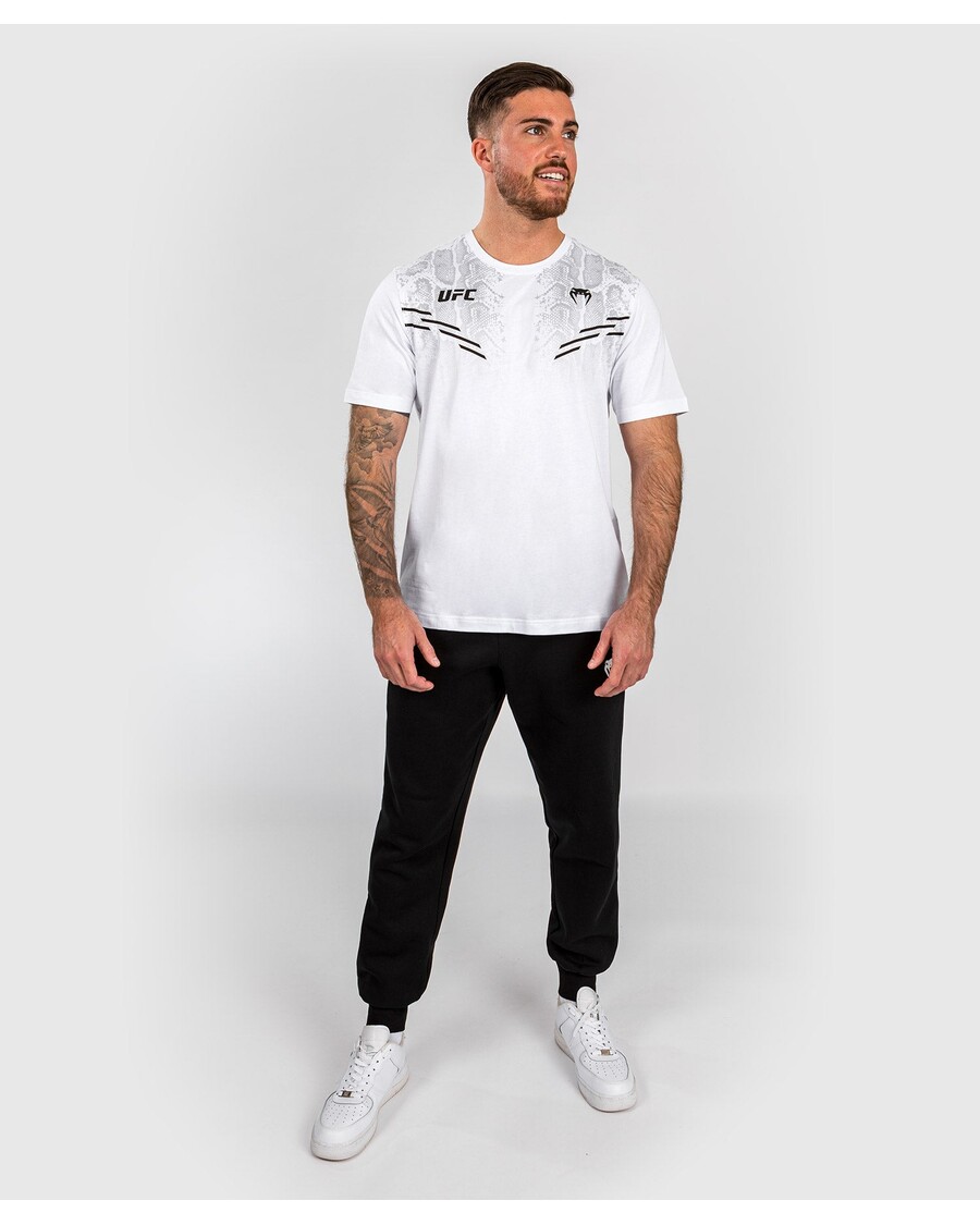 Мужская футболка с короткими рукавами UFC Adreline By Venum Replica - белая