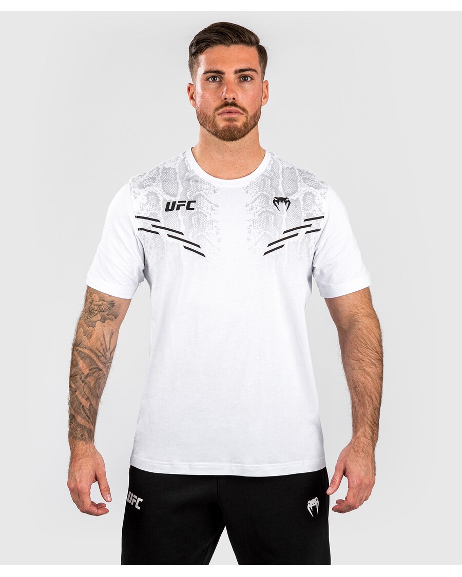 Мужская футболка с короткими рукавами UFC Adreline By Venum Replica - белая