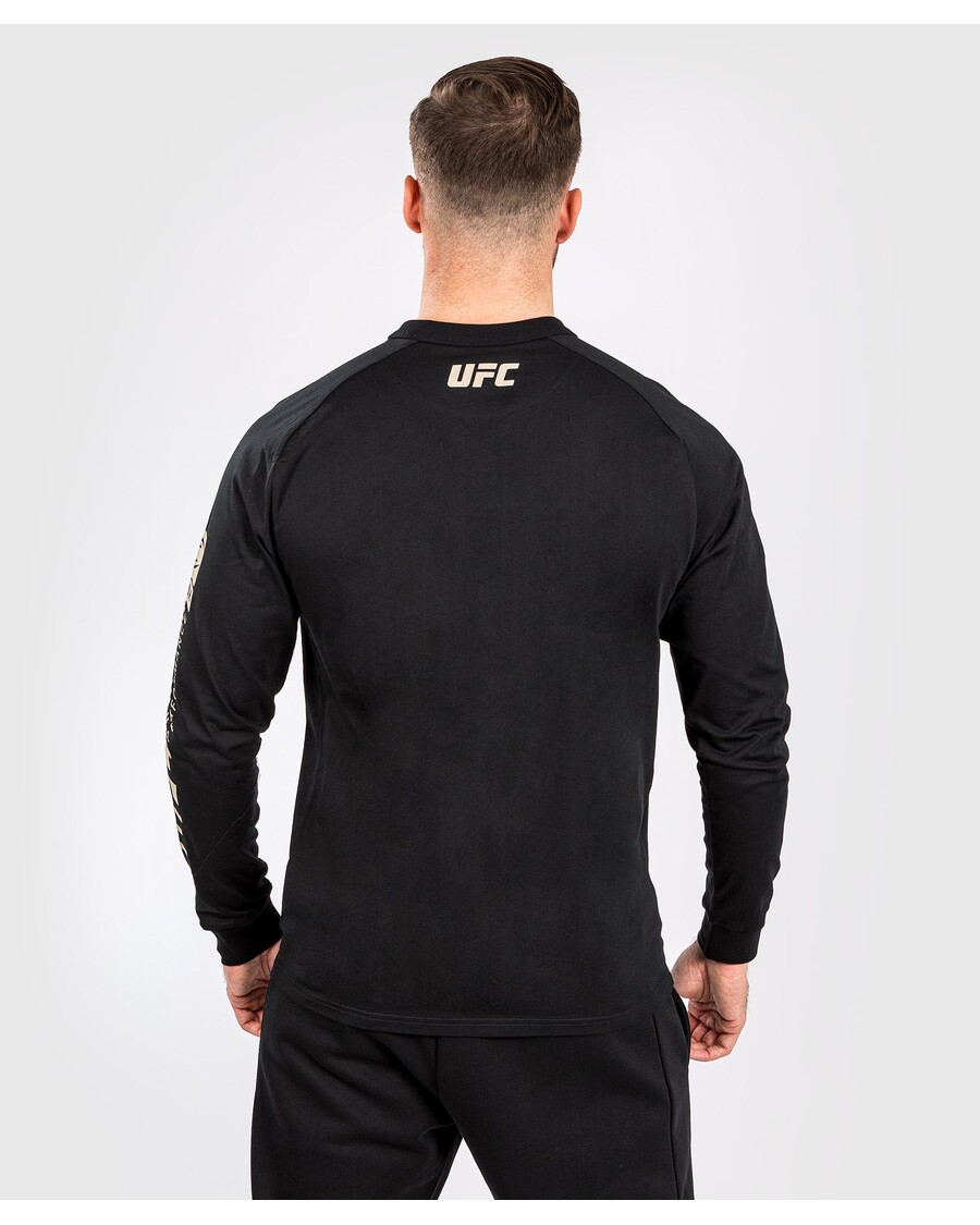UFC アドレナリン バイ ヴェナム ファイト ウィーク メンズ 長袖 T シャツ - ブラック