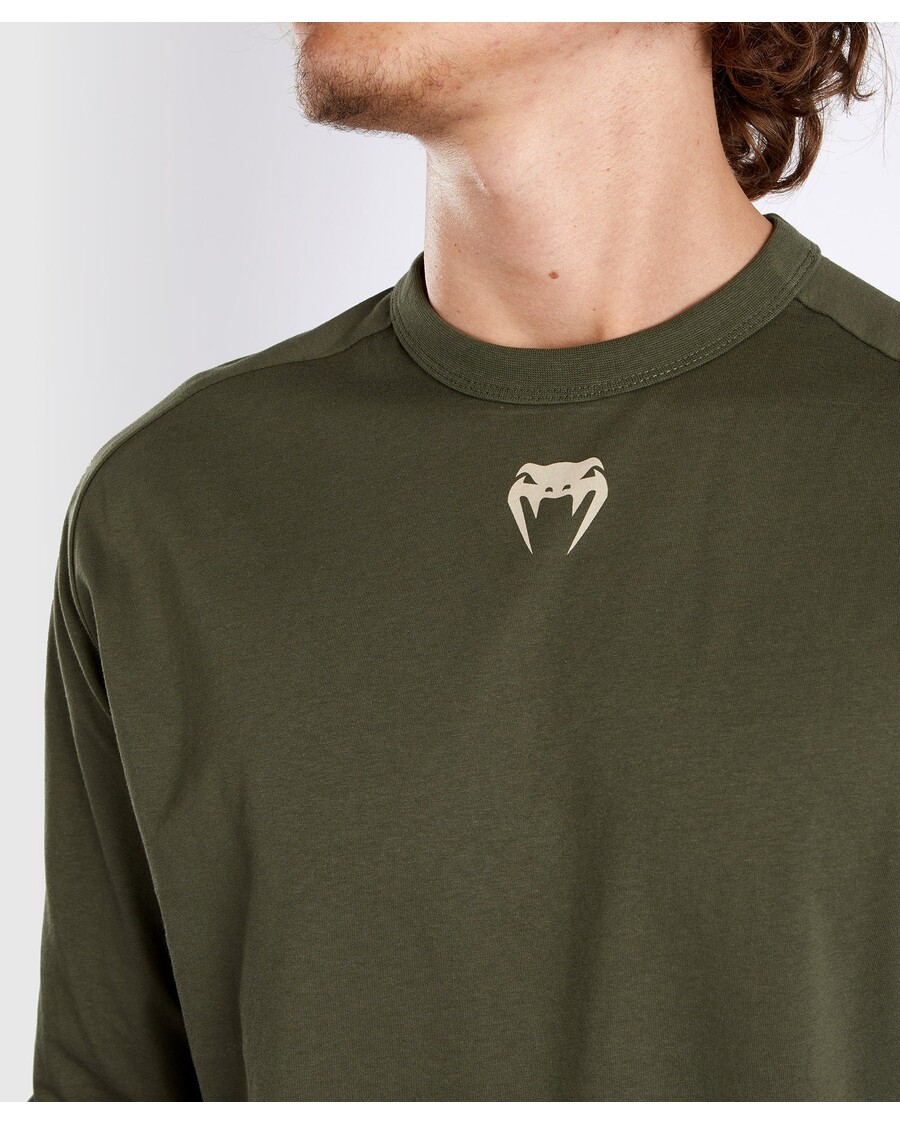 Ufc Adrenaline By Venum Fight Week Meeste Pikkade Varrukatega T-särk - Khaki