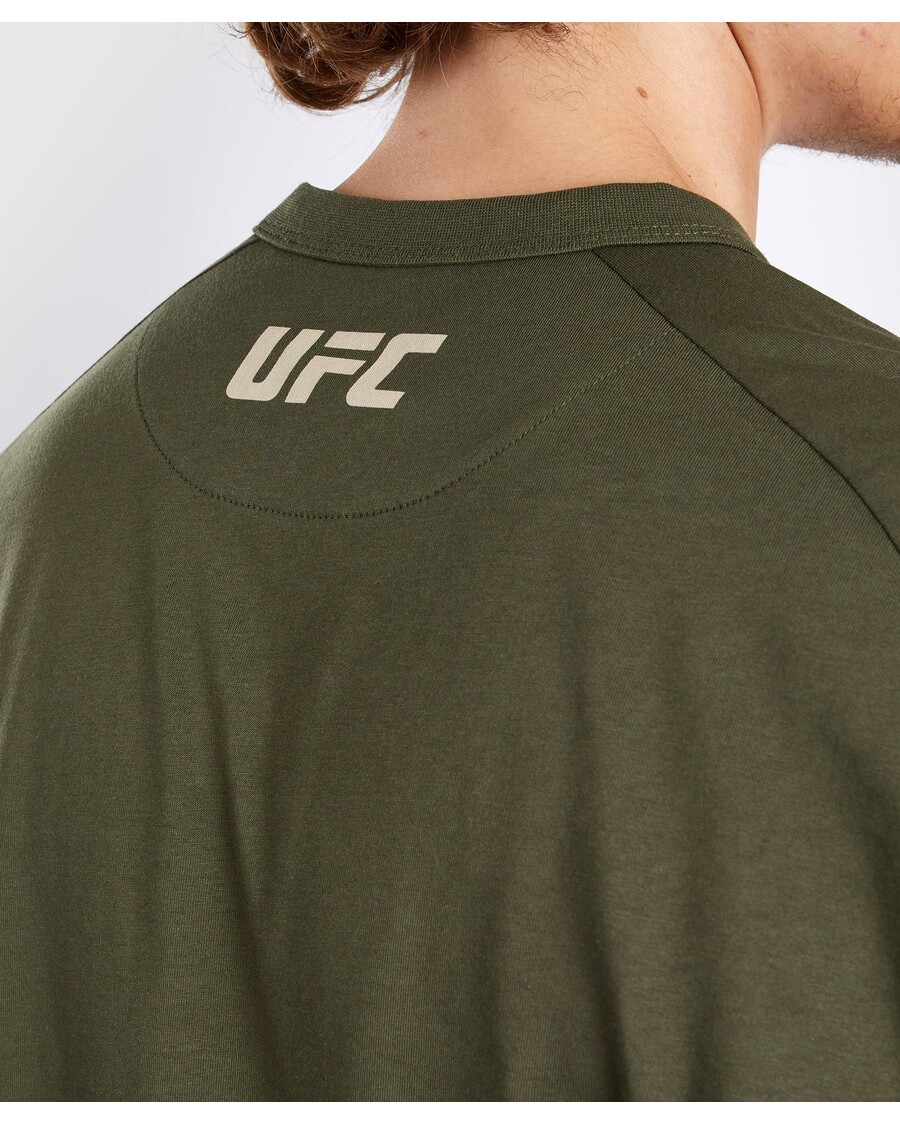 Ufc Adrenaline By Venum Fight Week Meeste Pikkade Varrukatega T-särk - Khaki