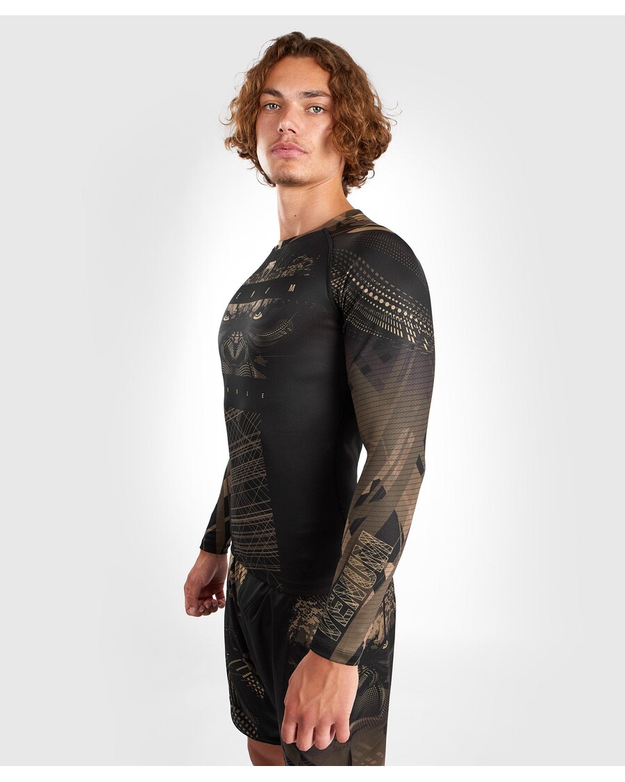 Venum Gorilla Jungle Rashguard Z Dolgimi Rokavi - črna/peščena