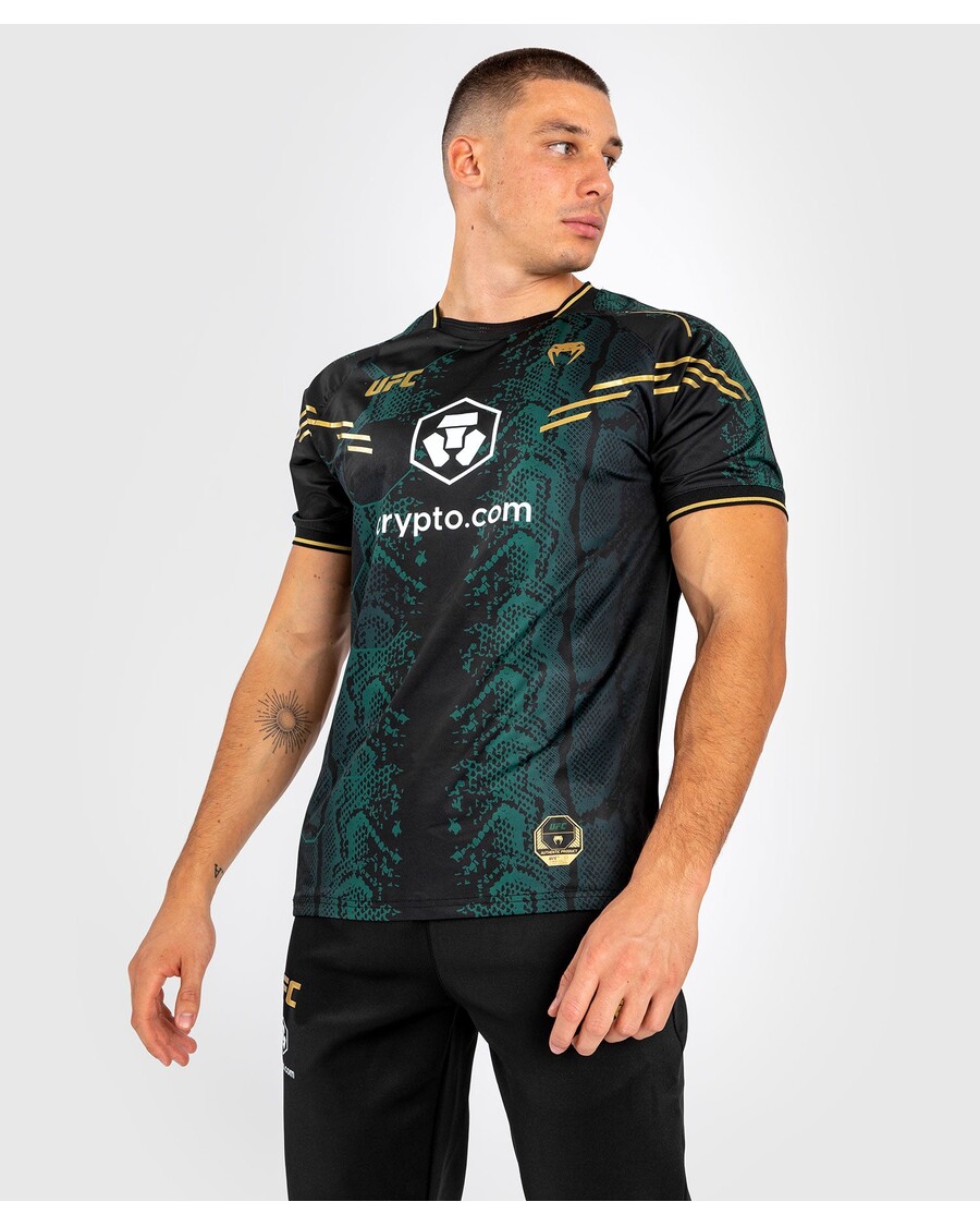 Ufc Adrenaline By Venum Authentic Fight Night Moški Dres - Smaragdna Izdaja - Zelena/črna/zlata