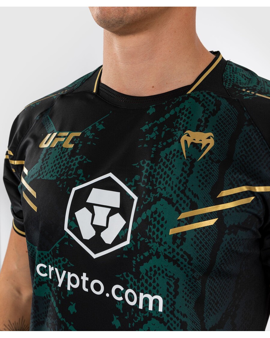 Ufc Adrenaline By Venum Authentic Fight Night Moški Dres - Smaragdna Izdaja - Zelena/črna/zlata