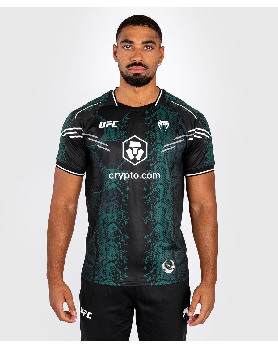 Ufc Adrenaline By Venum Authentic Fight Night Moški Dres - Smaragdna Izdaja - Zelena/črna
