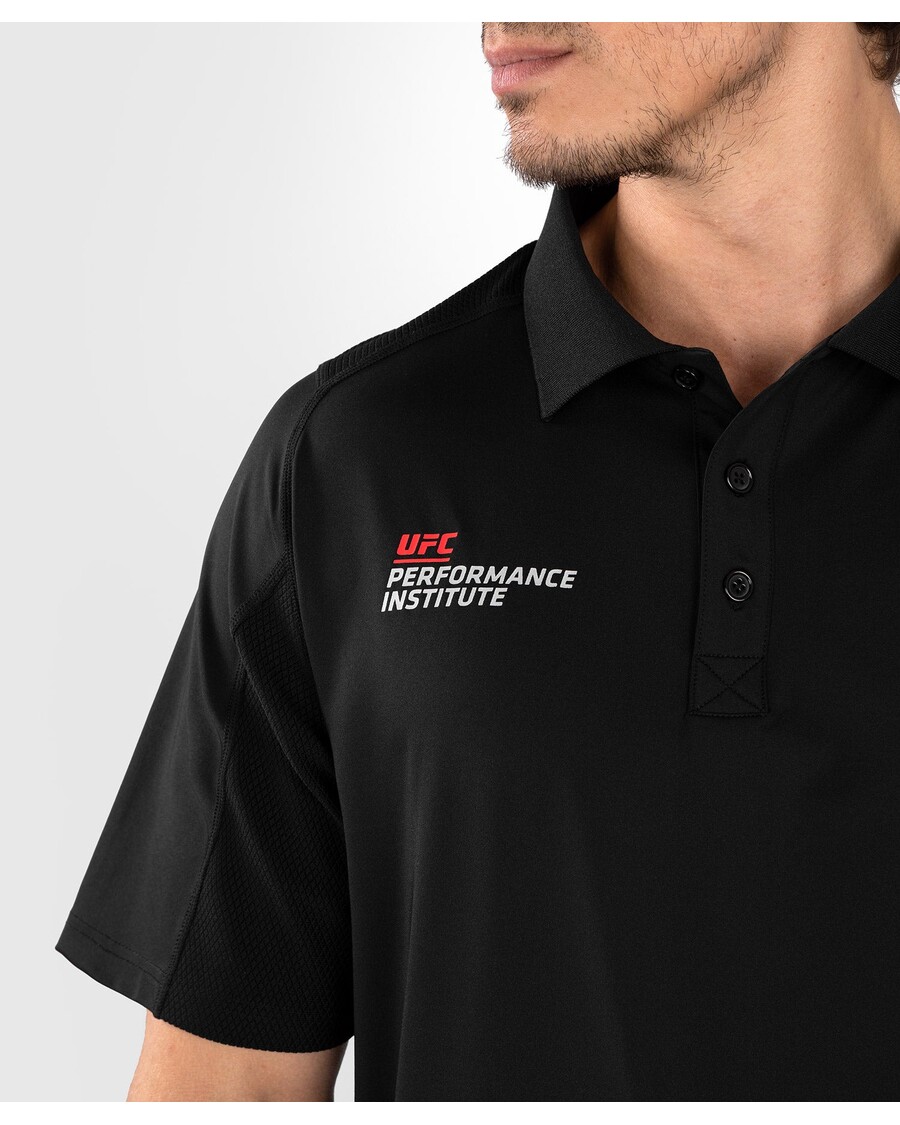 Ufc Venum Performance Institute 2.0 Herenpoloshirt - Zwart/rood
