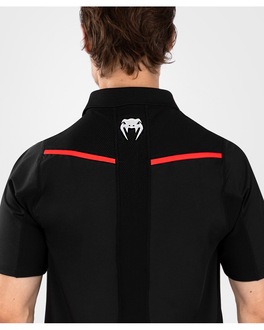 Ufc Venum Performance Institute 2.0 Herenpoloshirt - Zwart/rood