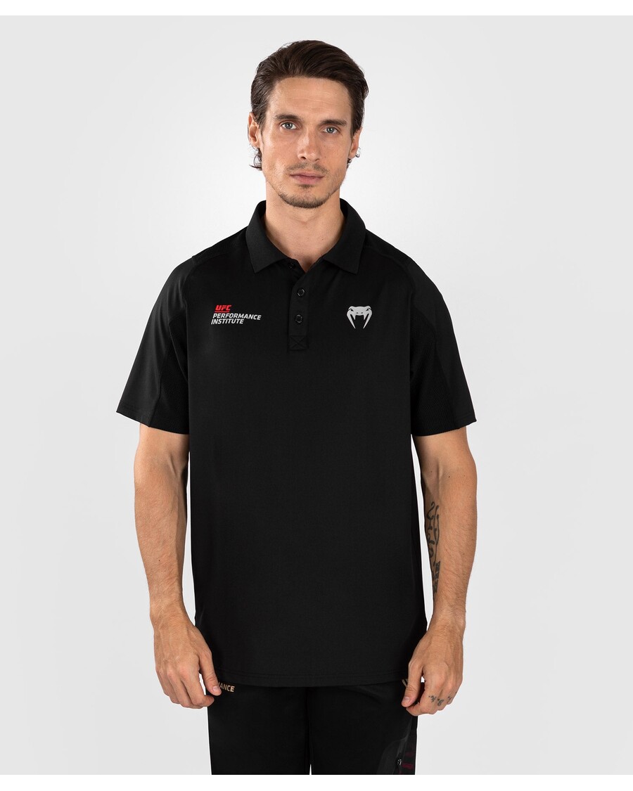 Ufc Venum Performance Institute 2.0 Herenpoloshirt - Zwart/rood