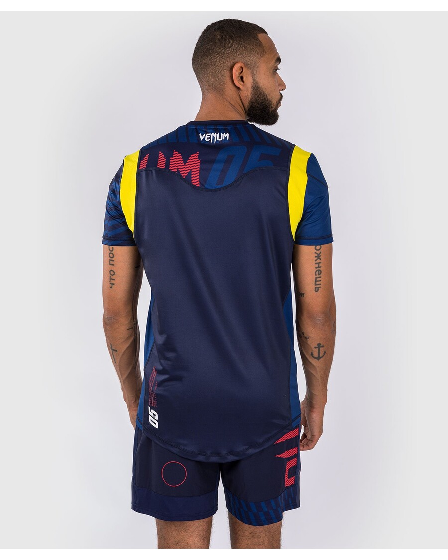 Venum スポーツ 05 ドライ テック T シャツ - ブルー/イエロー