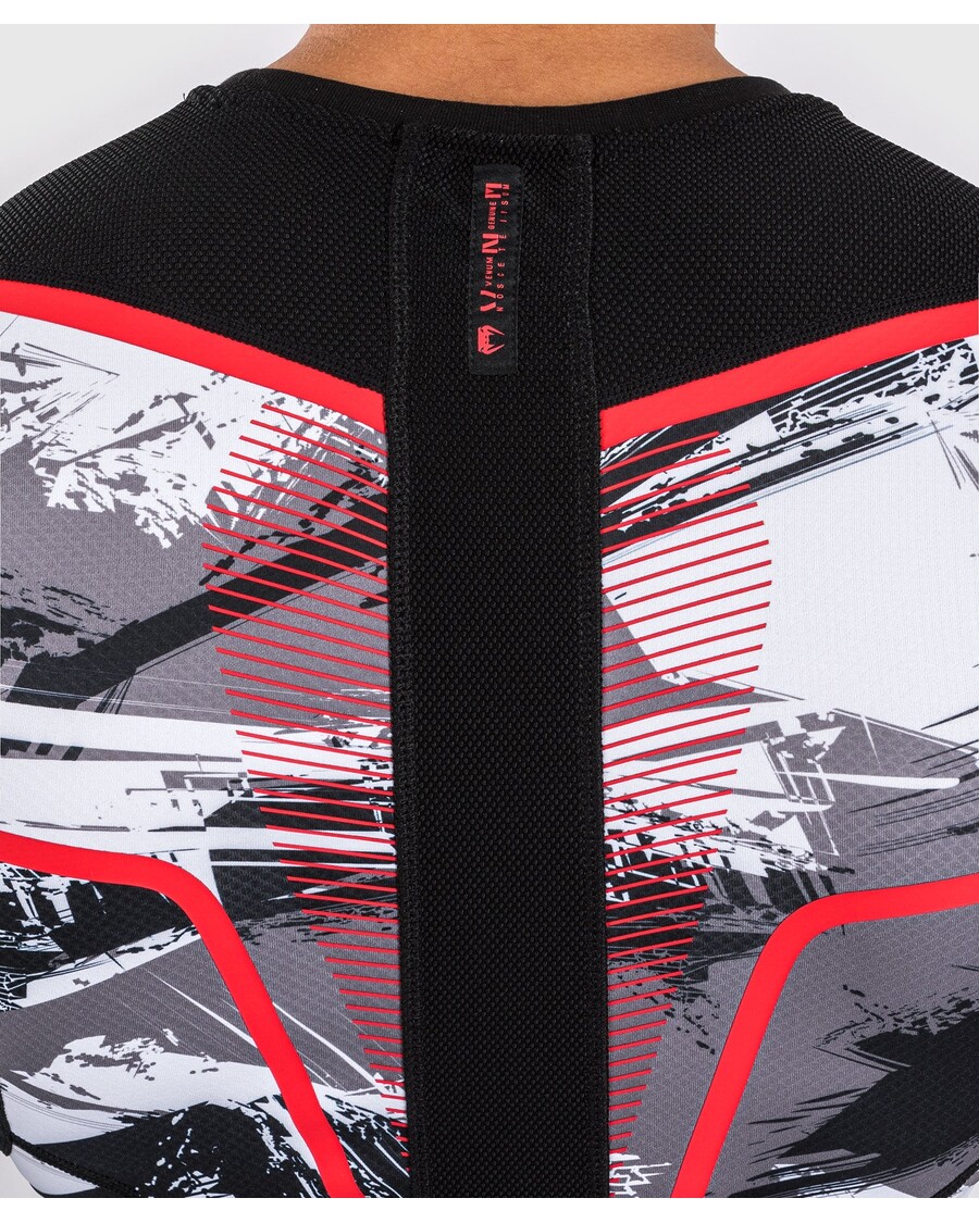 Venum Electron 3.0 Pikkade Varrukatega Lööbekaitse - Hall/punane