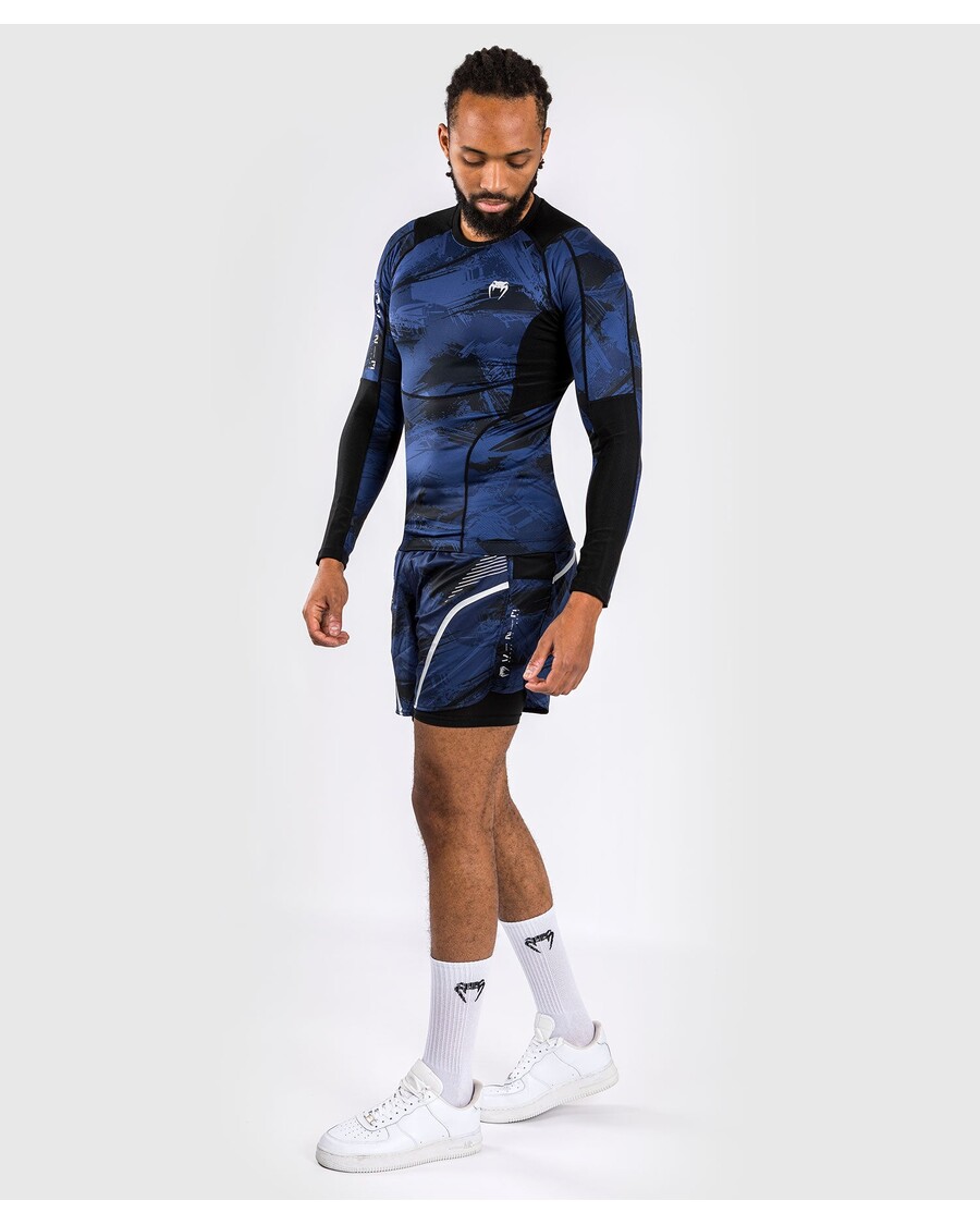 Venum Electronic 3.0 Pikkade Varrukatega Rashguard - Merevärvi