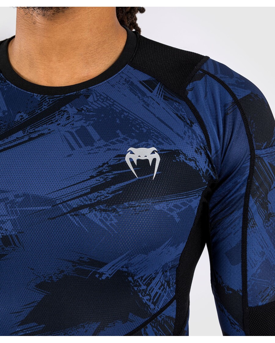 Venum Electronic 3.0 Pikkade Varrukatega Rashguard - Merevärvi