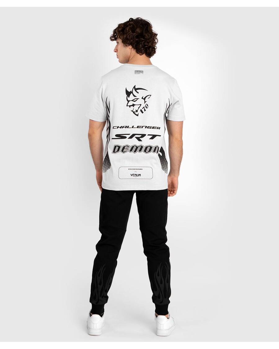 Venum X Dodge Demon 170 Moška Majica S Kratkimi Rokavi - Siva