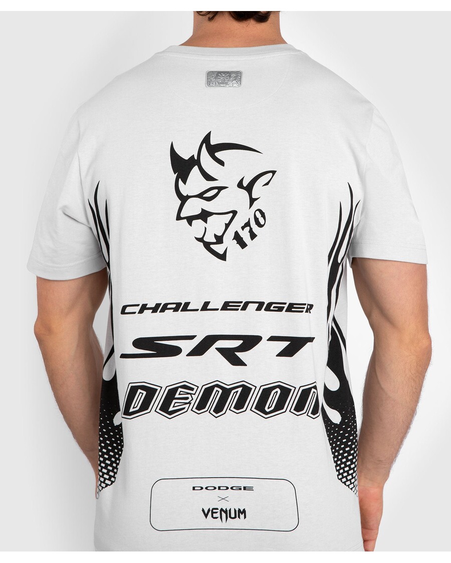 Venum X Dodge Demon 170 Moška Majica S Kratkimi Rokavi - Siva