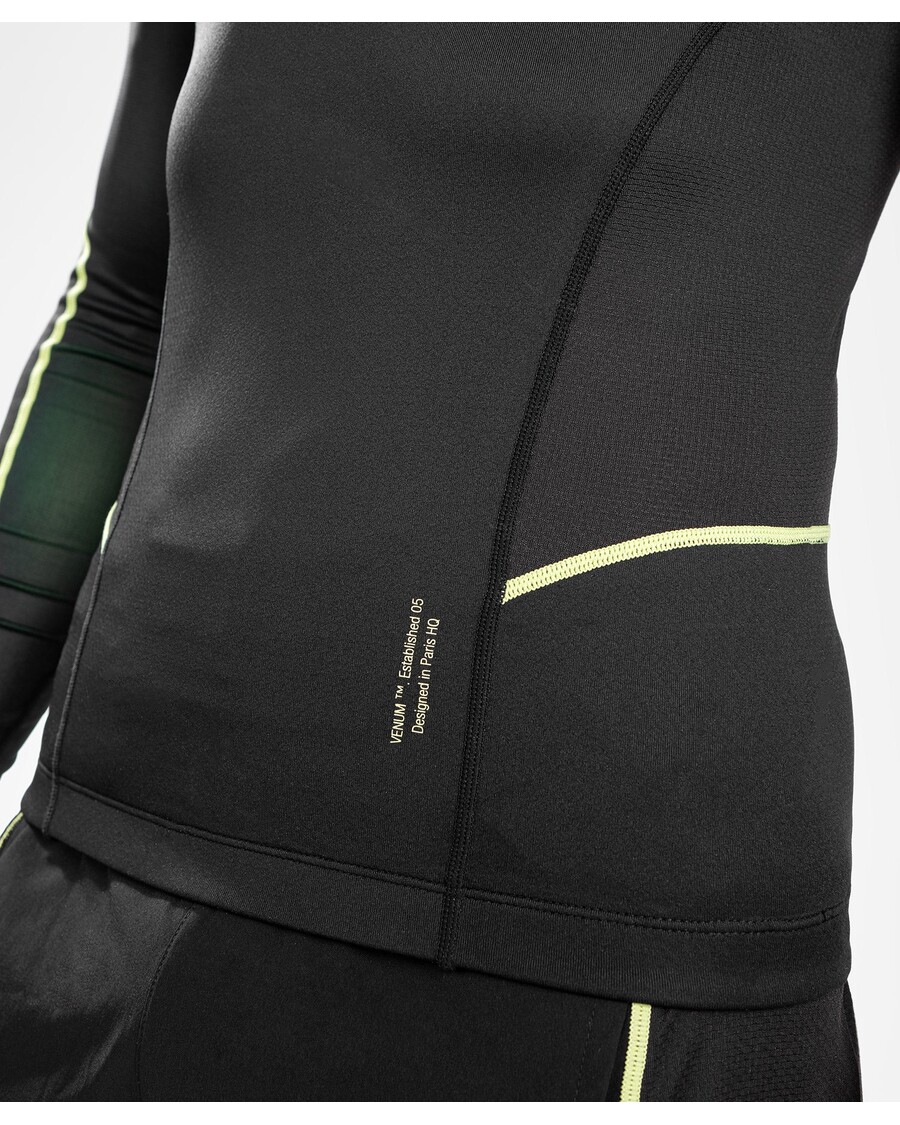 Venum Fusion 2.0 Rashguard Dlouhé Rukávy - černo/žlutá