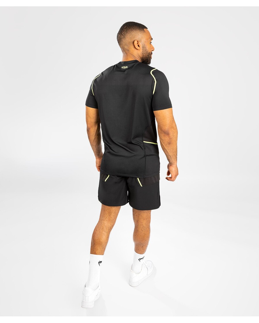 T-shirt Tecnica Dry Venum Fusion 2.0 Da Uomo - Nera/gialla