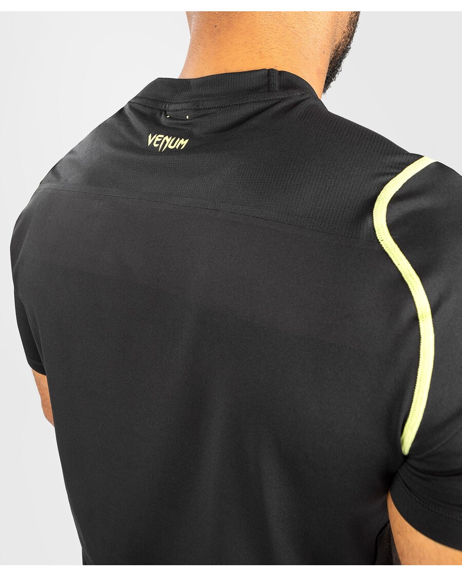 T-shirt Tecnica Dry Venum Fusion 2.0 Da Uomo - Nera/gialla