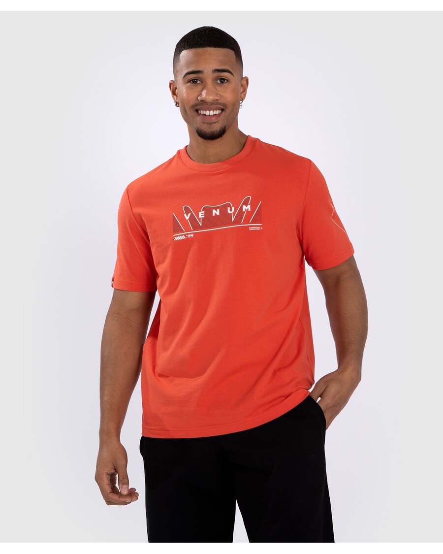 Kaos Motif Ular Venum - Fluo Orange
