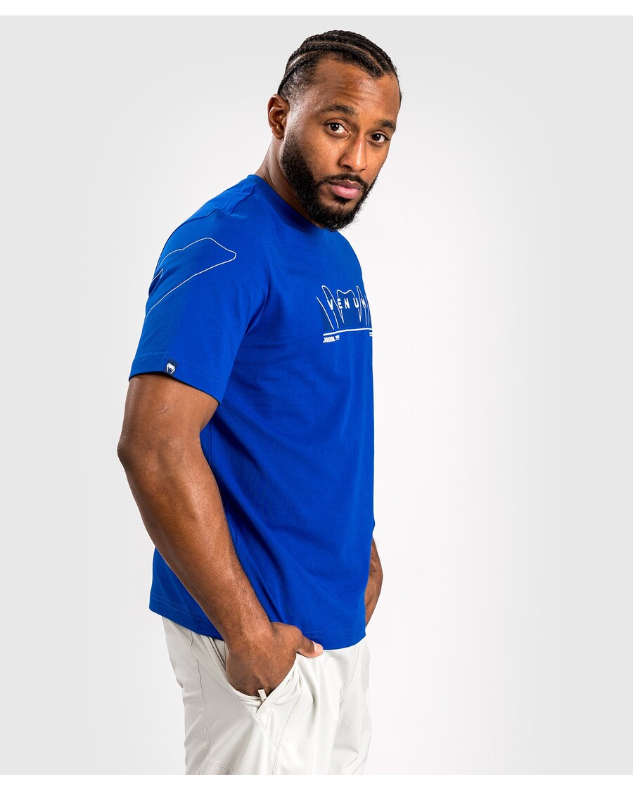 Venum T-shirt Med Slangeprint - Kongeblå