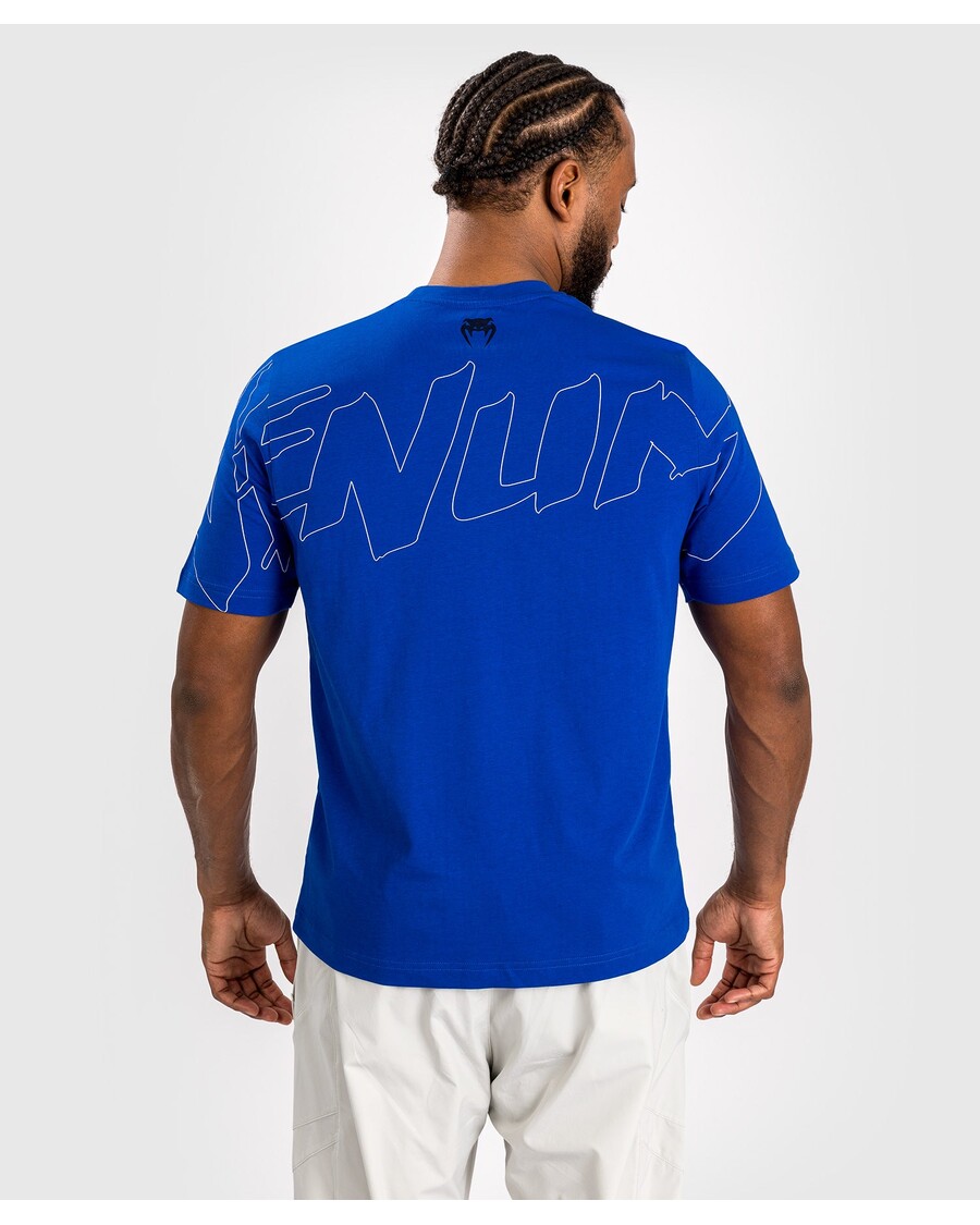 Venum T-shirt Med Slangeprint - Kongeblå