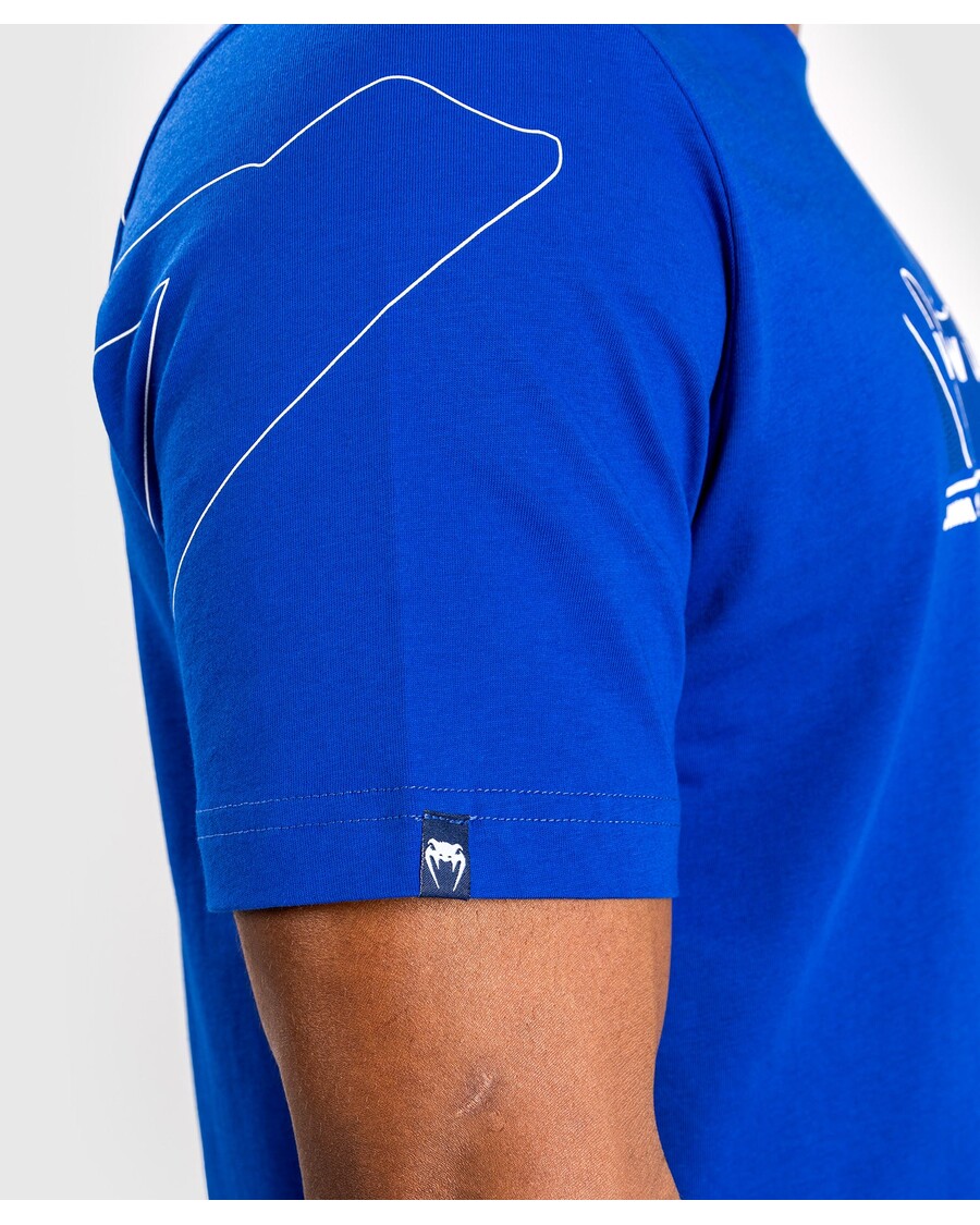 Venum T-shirt Med Slangeprint - Kongeblå