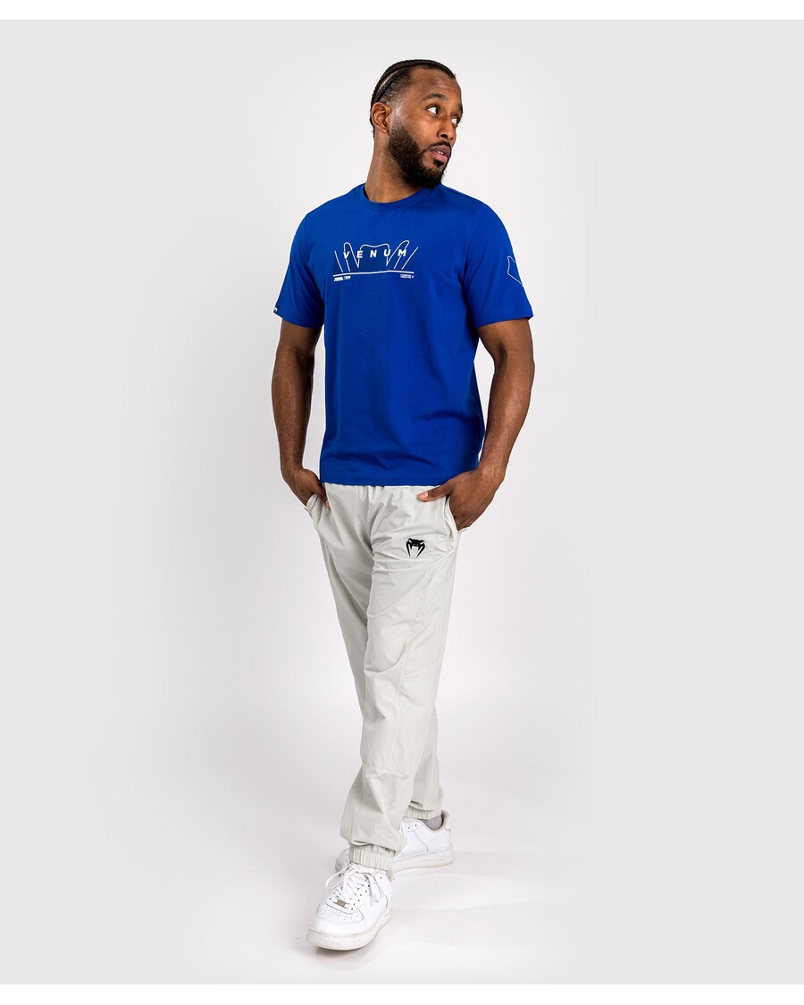 Venum T-shirt Med Slangeprint - Kongeblå