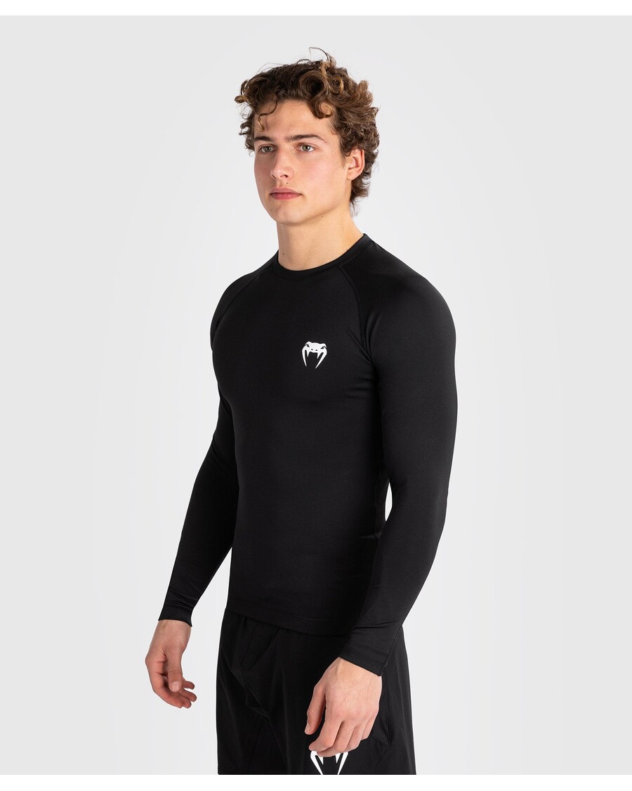 Venum Mededinger Rashguard Met Lange Mouwen Voor Heren - Zwart/wit