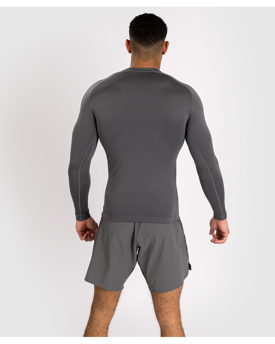 Venum Contender Langærmet Rashguard Til Mænd - Grå