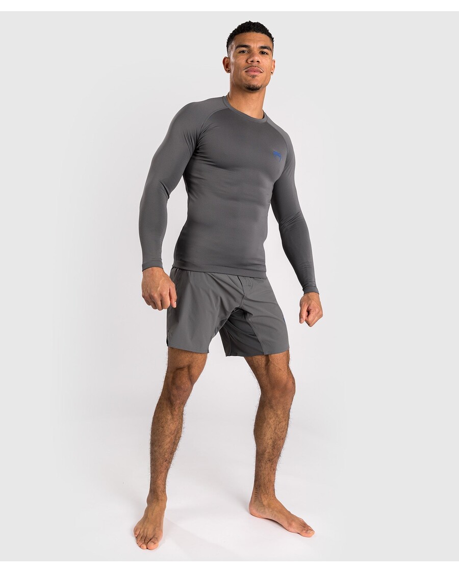 Venum Contender Langærmet Rashguard Til Mænd - Grå