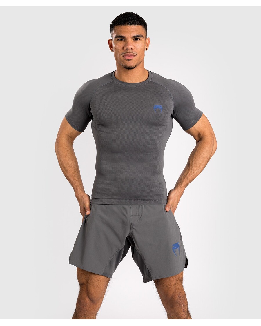 Venum Contender Meeste Lühikeste Varrukatega Rashguard - Hall