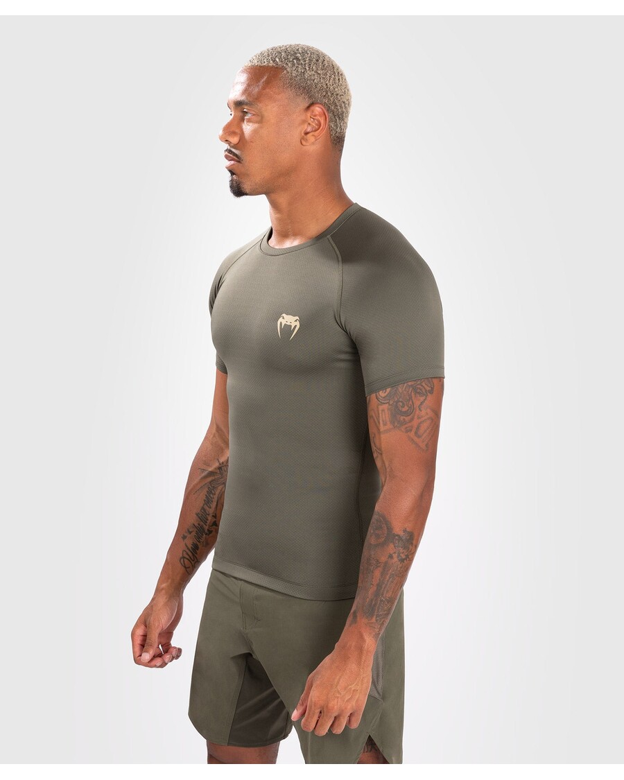 Venum Contender Herre Kortærmet Rashguard - Khaki