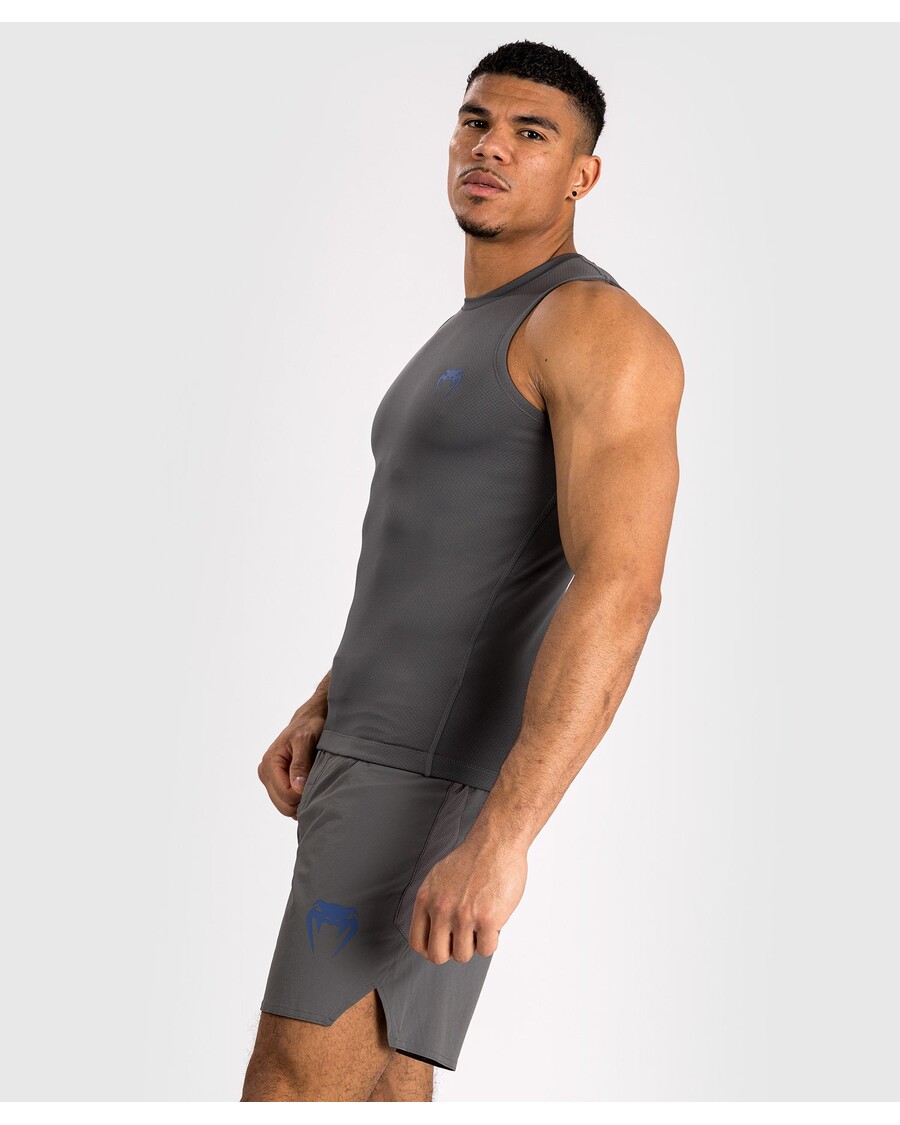 قميص رجالي بدون أكمام من Venum Contester - رمادي